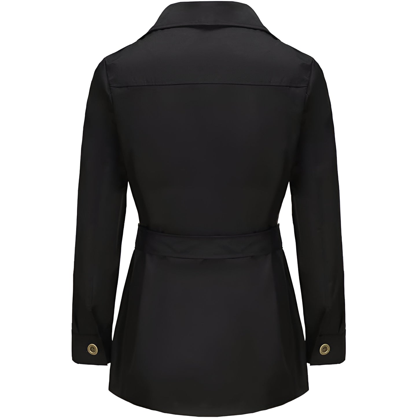 Men’s Belted Utility Field Jacket | Safari Military Coat