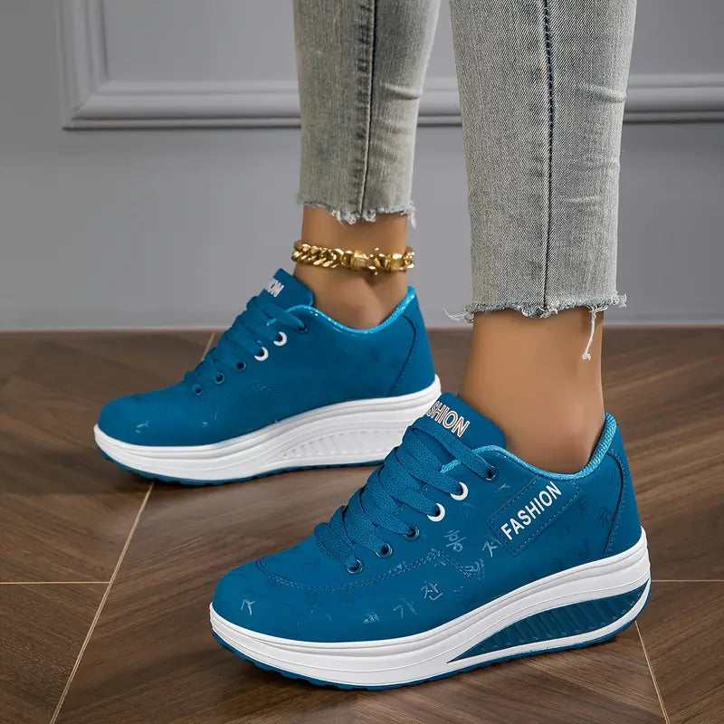 Women's Platform Walking Sneakers | Casual, Wide Fit