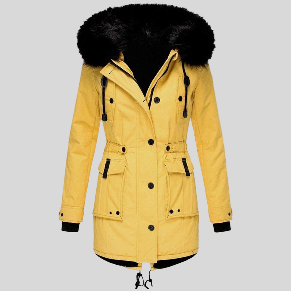 Women's Winter Coat Cotton Parka Jacket for Cold Weather Fashion 5