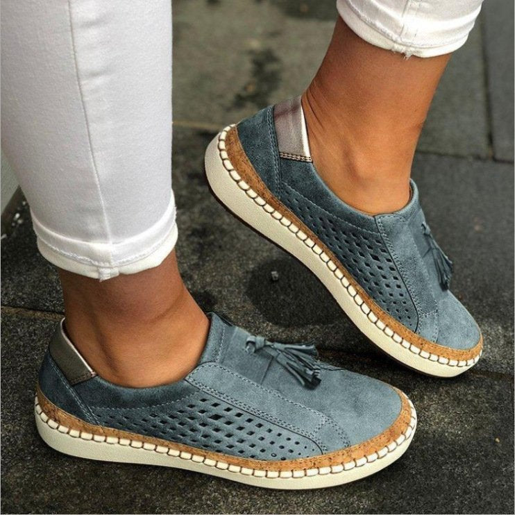 Women’s Slip On Walking Flats | Breathable, Lightweight