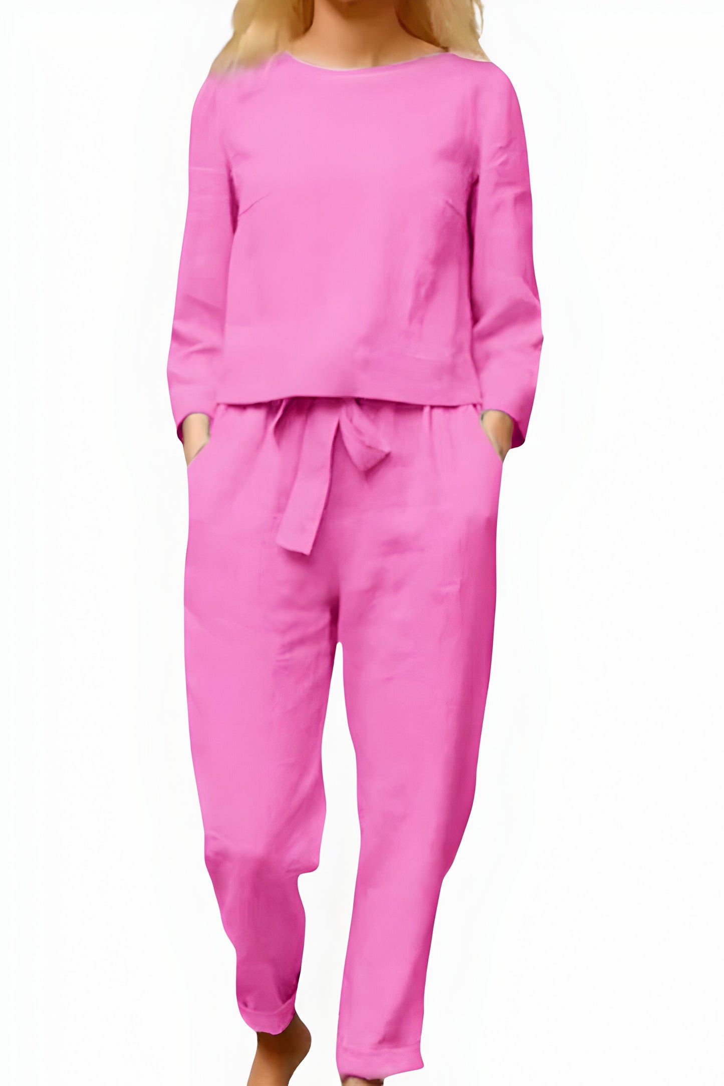 Women’s Loungewear Co Ord Set | Two Piece, High Waist