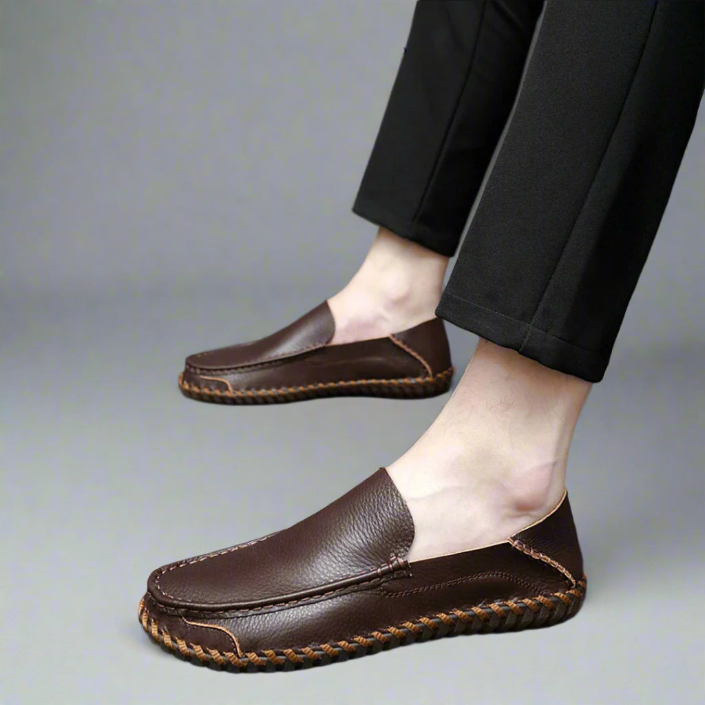 Men’s Slip On Loafers Shoes | Walking Work Comfort