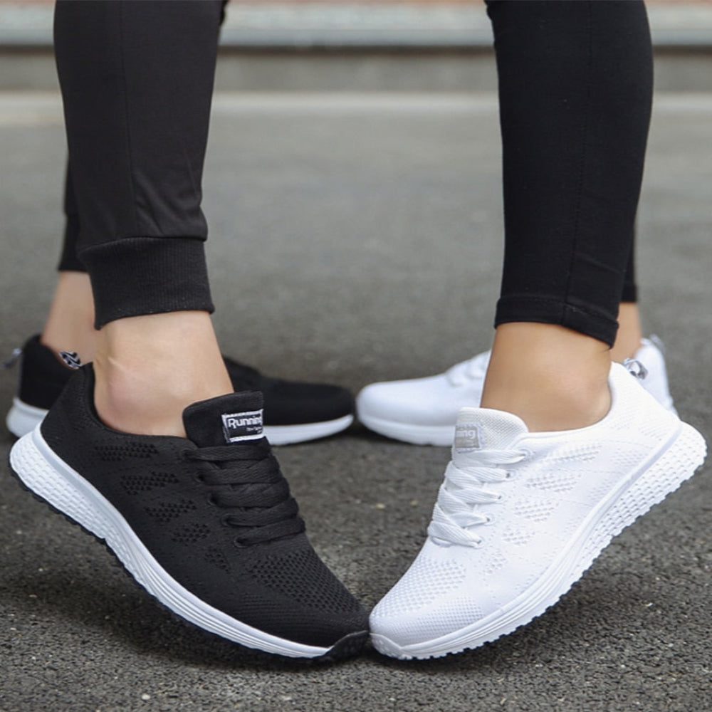 Women's Running Walking Trainers | Lightweight Slip On Sneakers