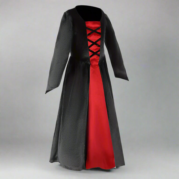 Halloween Kids Vampire Costume Long Dress