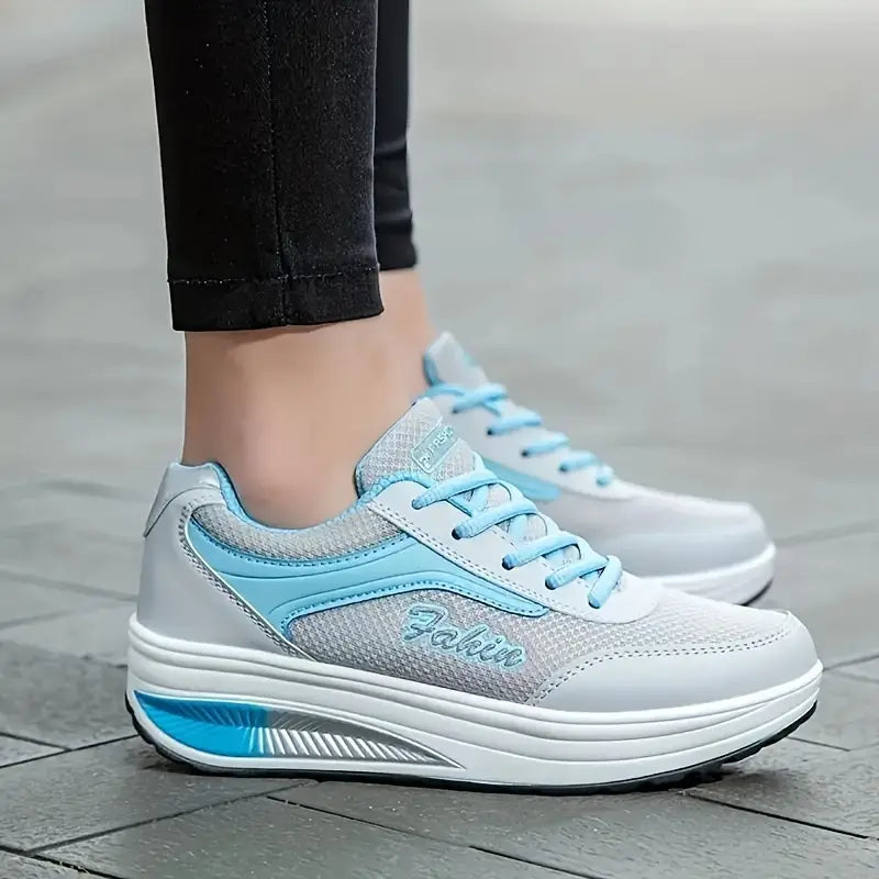 Women's Platform Walking Sneakers | Casual, Wide Fit