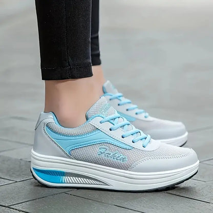 Women's Platform Walking Sneakers | Casual, Wide Fit