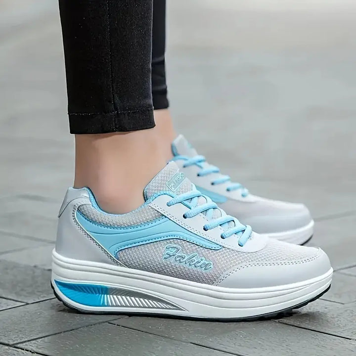 Women's Platform Walking Sneakers | Casual, Wide Fit