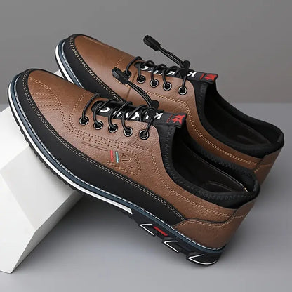 Men's Walking Oxford Shoes | Breathable, Slip On