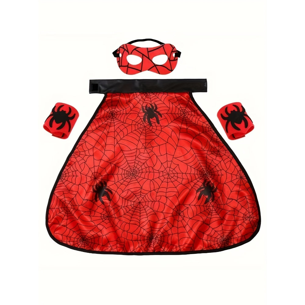 Halloween Costume Kids Superhero Cloak Set