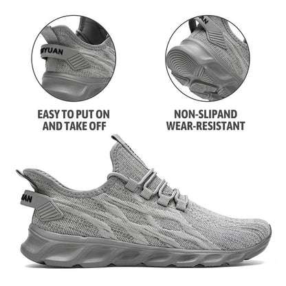 Men’s Lightweight Walking Sport Shoes | Breathable Trainers