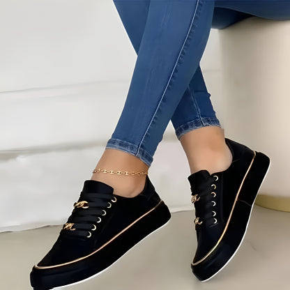 Women Slip On Platform Sneakers | Walking Trainers Casual