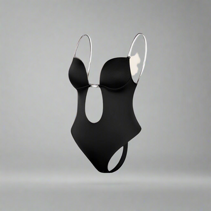 Women’s Backless Push Up Shapewear Bra | Bodysuit for Large Bust