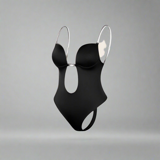 Women’s Backless Push Up Shapewear Bra | Bodysuit for Large Bust