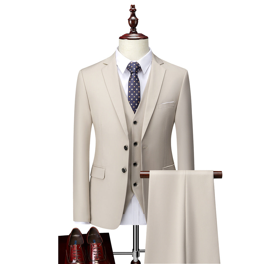 Men's Formal Suit Set | Blazer Vest and Trousers