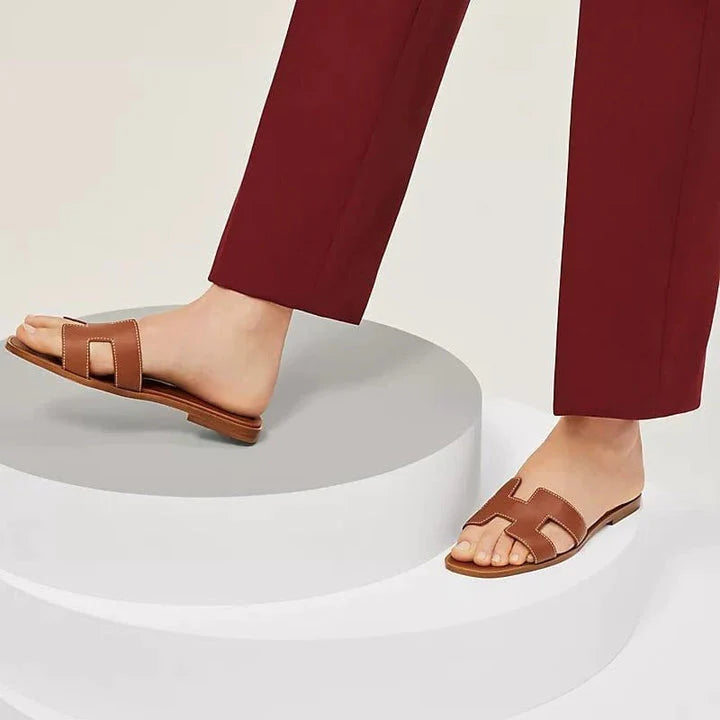 Women’s Slip-On Sandals | Comfortable Flat Summer Shoes