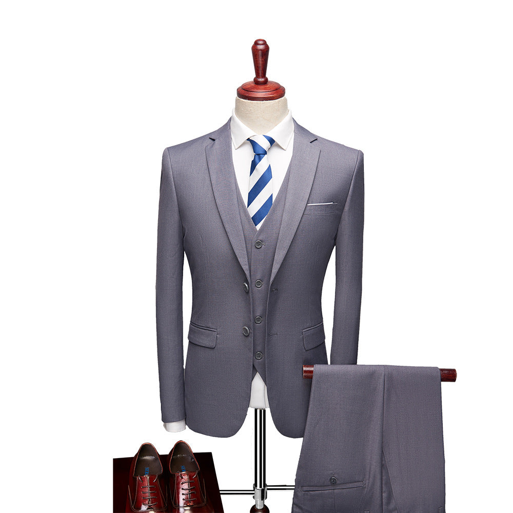 Men's Formal Suit Set | Blazer Vest and Trousers