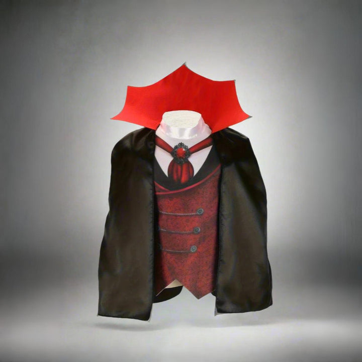 Halloween Kids Vampire Costume Cape Set