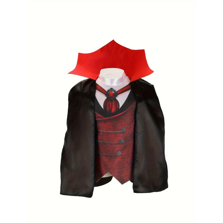 Halloween Kids Vampire Costume Cape Set