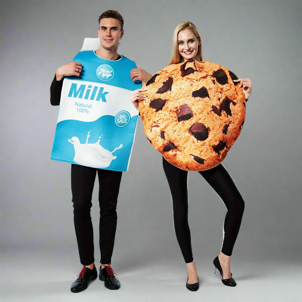Witty Couples Costumes Milk Cookie Set