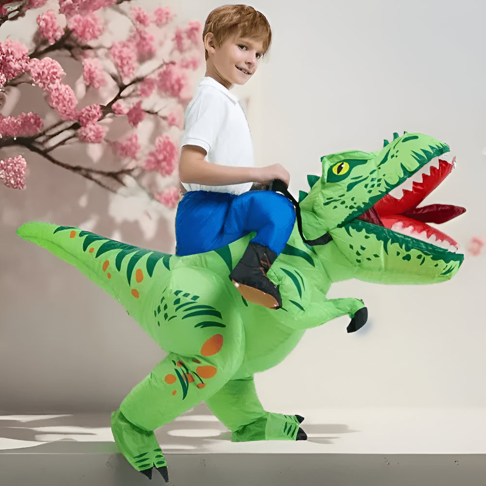Halloween Inflatable Dinosaur Ride On Suit