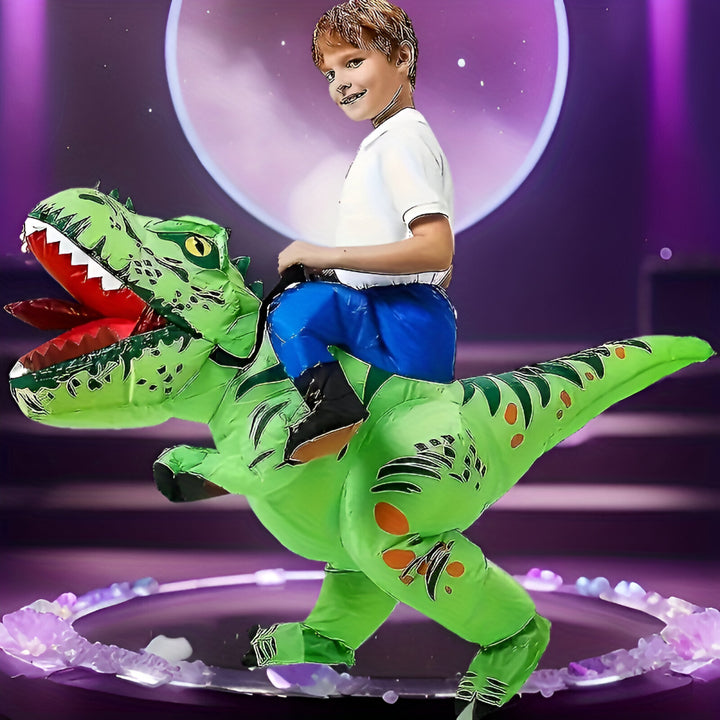 Halloween Inflatable Dinosaur Ride On Suit