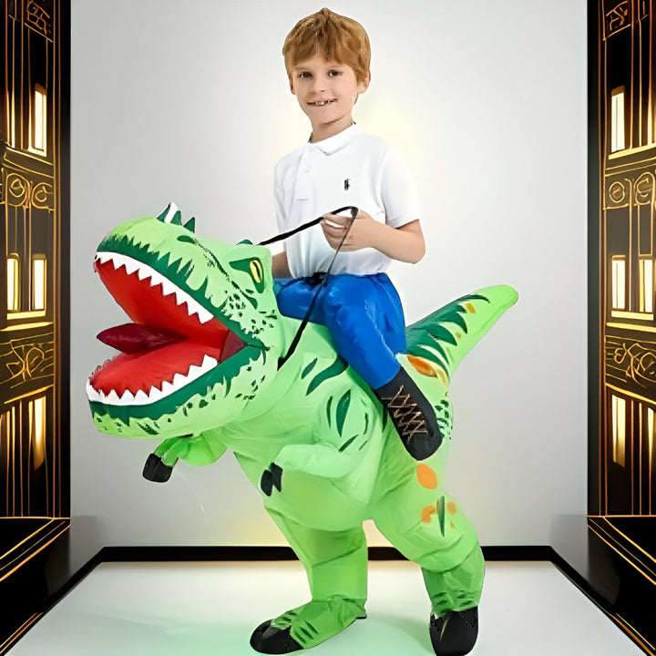 Halloween Inflatable Dinosaur Ride On Suit