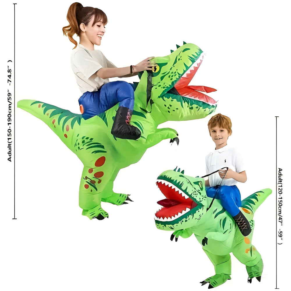 Halloween Inflatable Dinosaur Ride On Suit