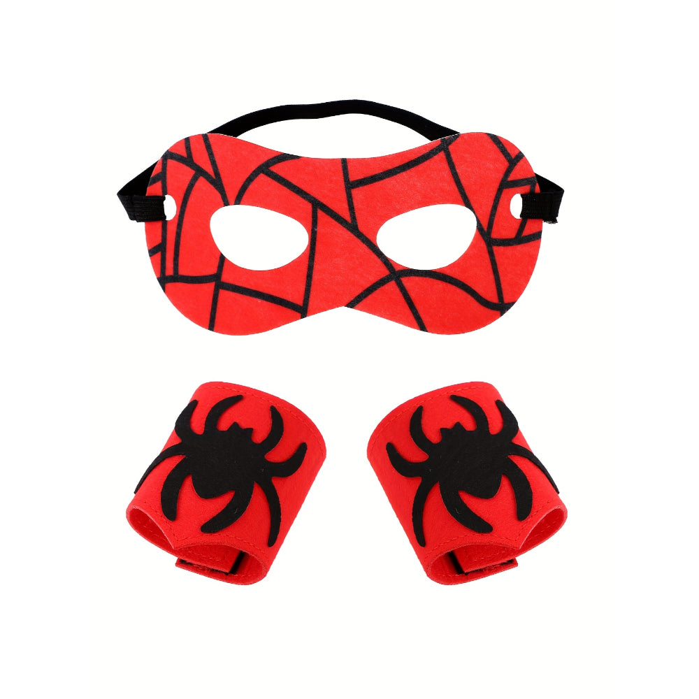 Halloween Costume Kids Superhero Cloak Set
