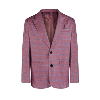 Men's Lightweight Plaid Blazer | Slim Fit, Formal