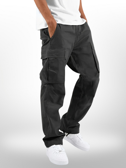 Men's Baggy Cargo Trousers | Wide Leg Work Pants