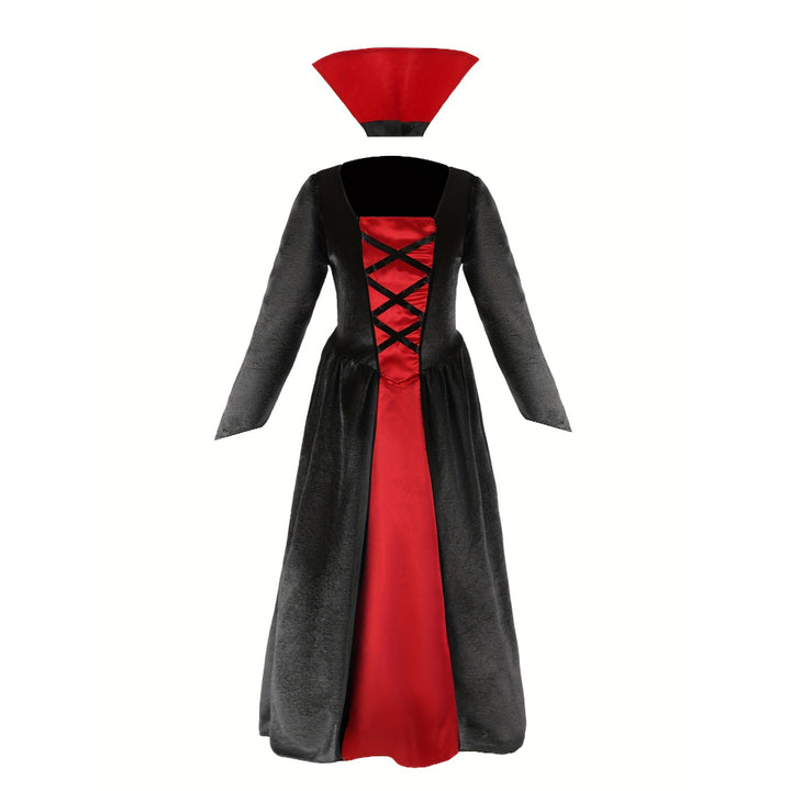 Halloween Kids Vampire Costume Long Dress