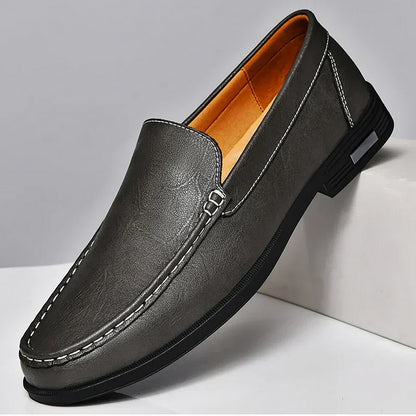 Men’s Slip On Work Loafers Shoes | Comfortable Walking Style