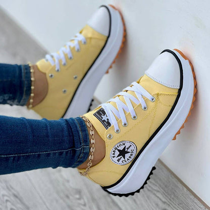 Women's Casual Sneakers | Comfortable Lace-up Design
