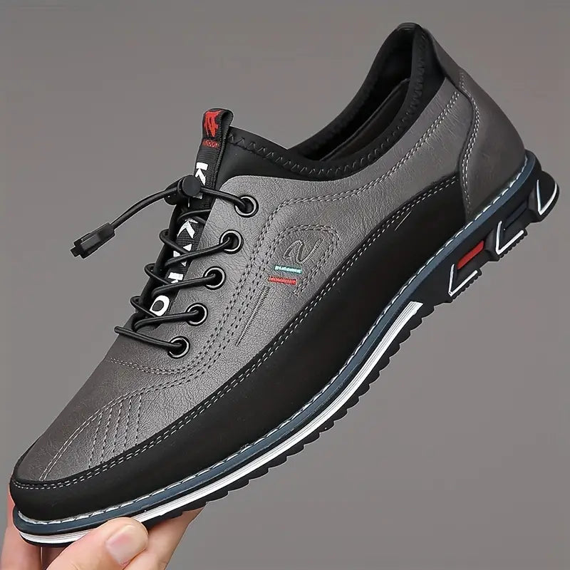 Men's Walking Oxford Shoes | Breathable, Slip On