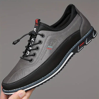 Men's Walking Oxford Shoes | Breathable, Slip On