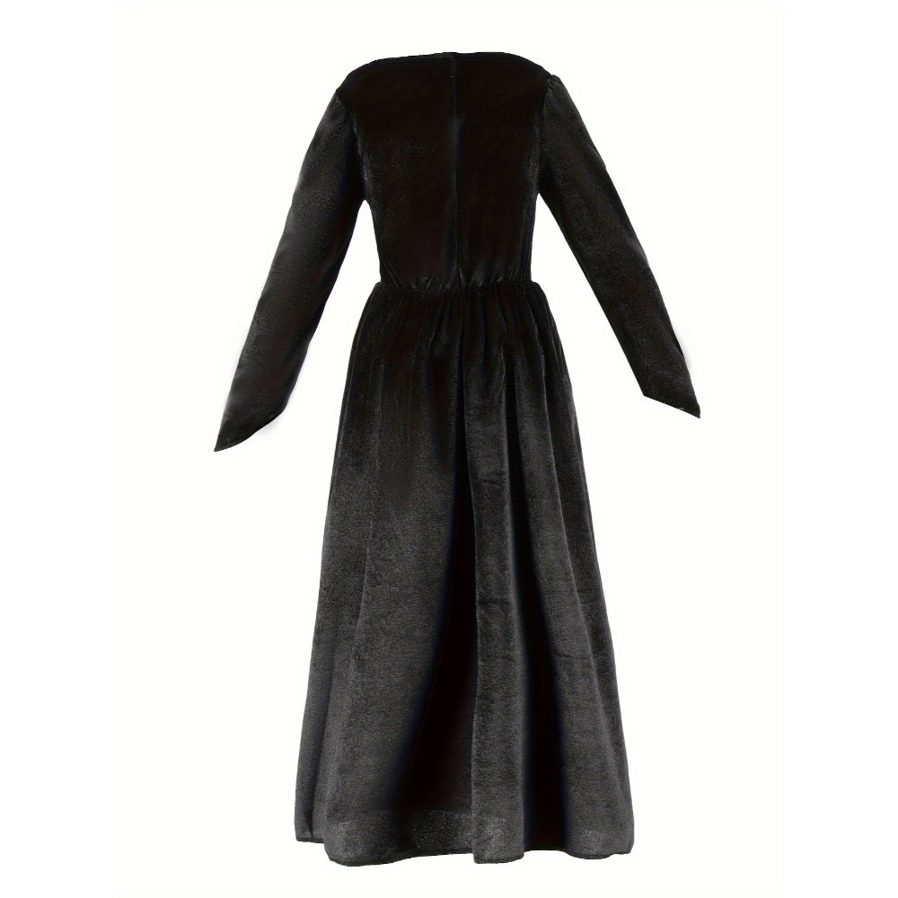 Halloween Kids Vampire Costume Long Dress
