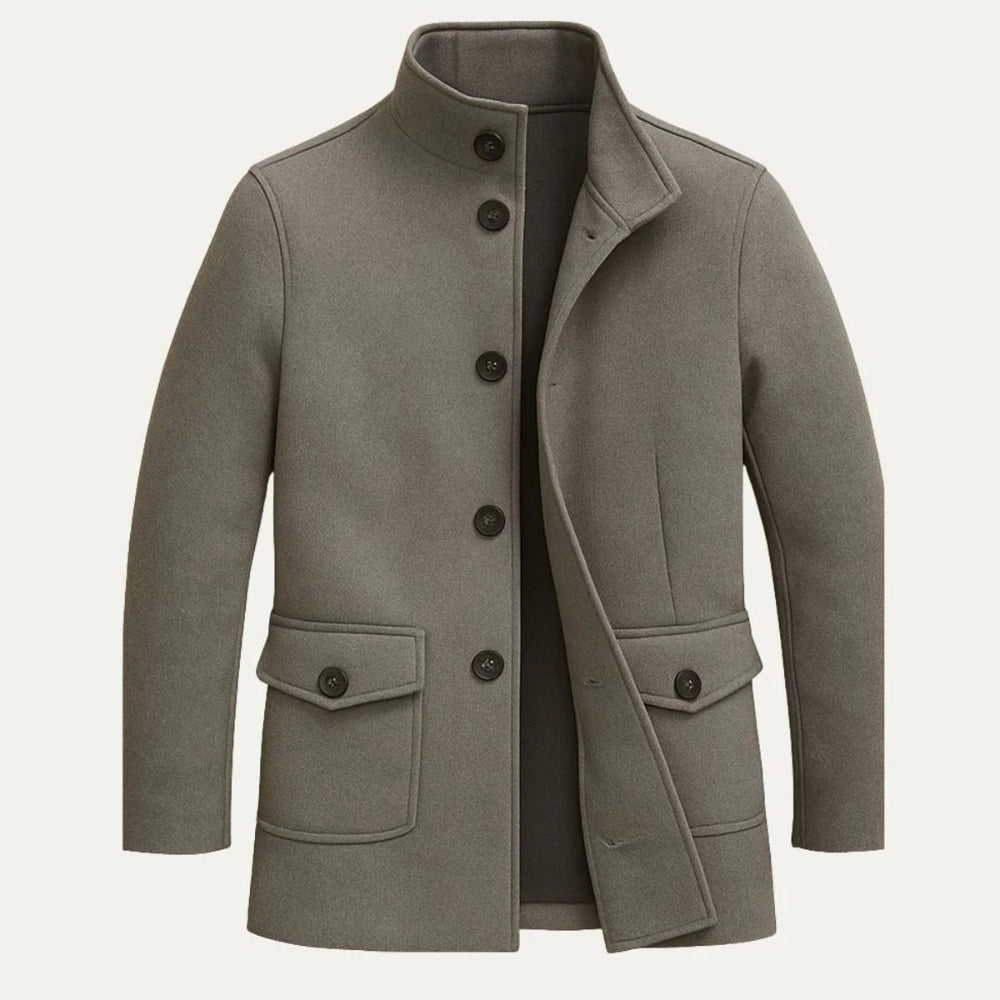 Men's Slim Fit Wool Blazer Jacket | Smart Casual Winter