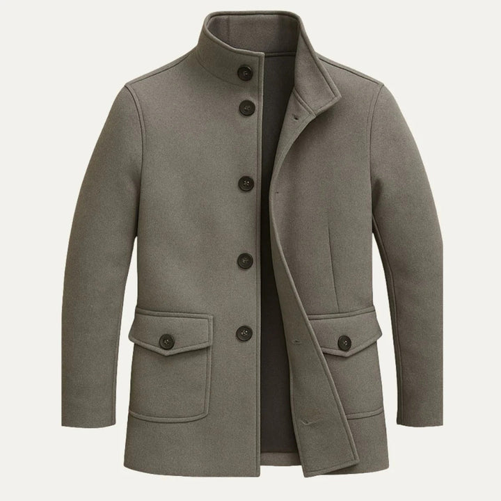 Men's Slim Fit Wool Blazer Jacket | Smart Casual Winter