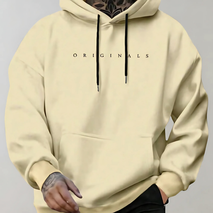 Men's Oversized Knit Sweatshirt Hoodie | Casual Jumper