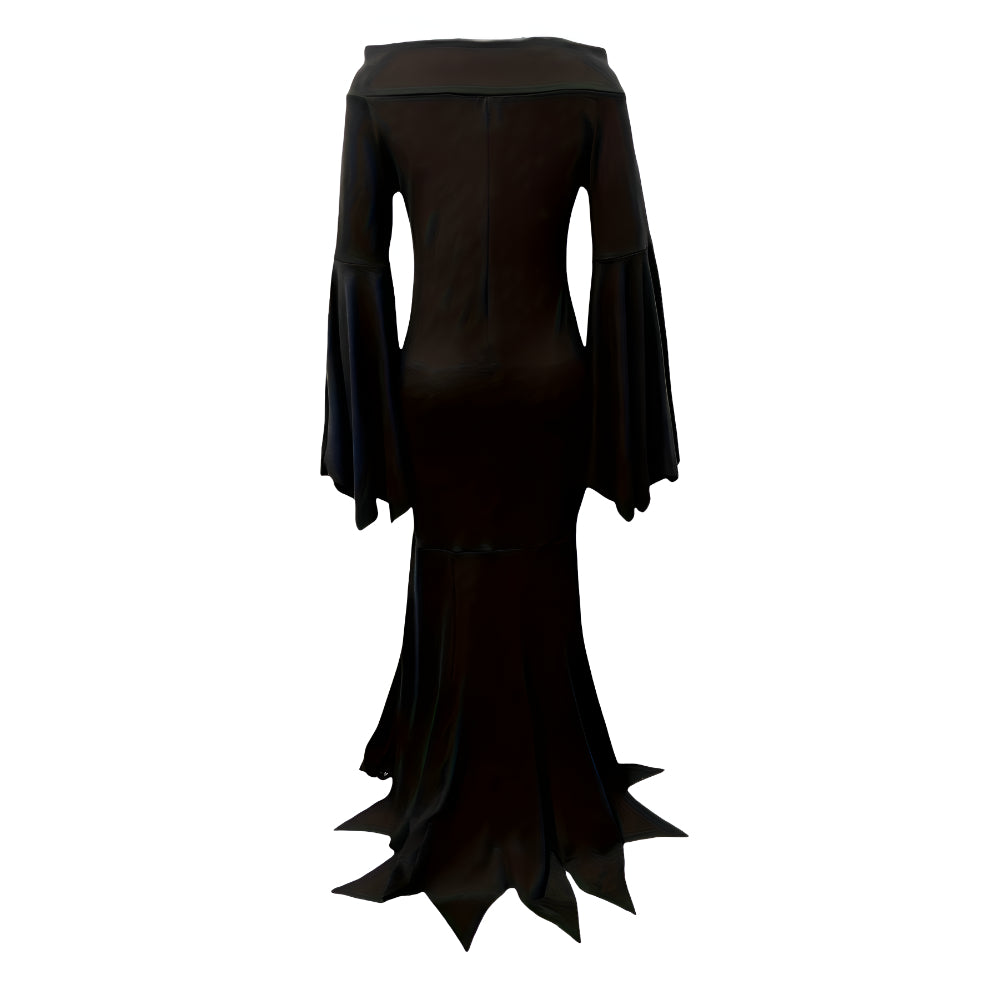 Women Halloween Costume Gothic Vampire Dress