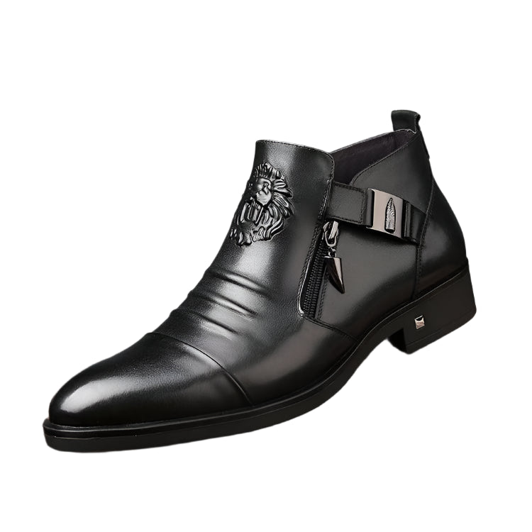 Men's Ankle Dress Boots | Formal Zipper Work Style
