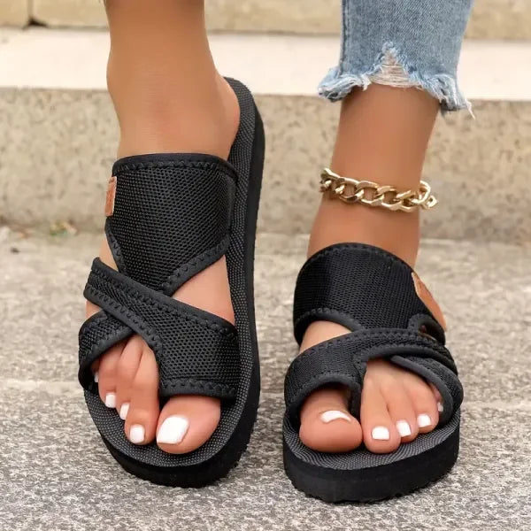 Women’s Orthopedic Slip On Sandals | Arch Support Walking