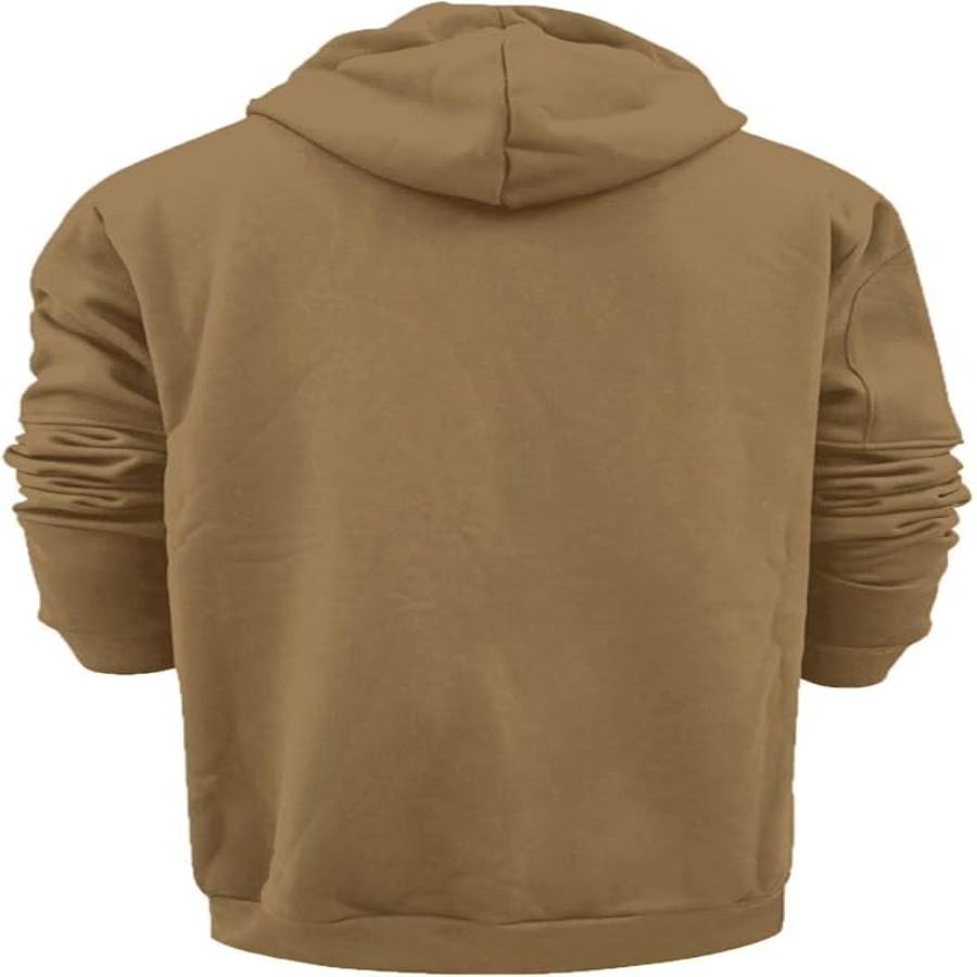 Men’s Winter Hoodie Jacket | Zip-Up, Hood
