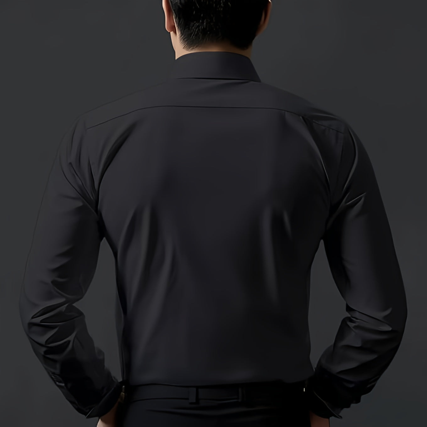 Men's Designer Long Sleeve Shirt | Slim Fit Casual