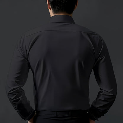 Men's Designer Long Sleeve Shirt | Slim Fit Casual