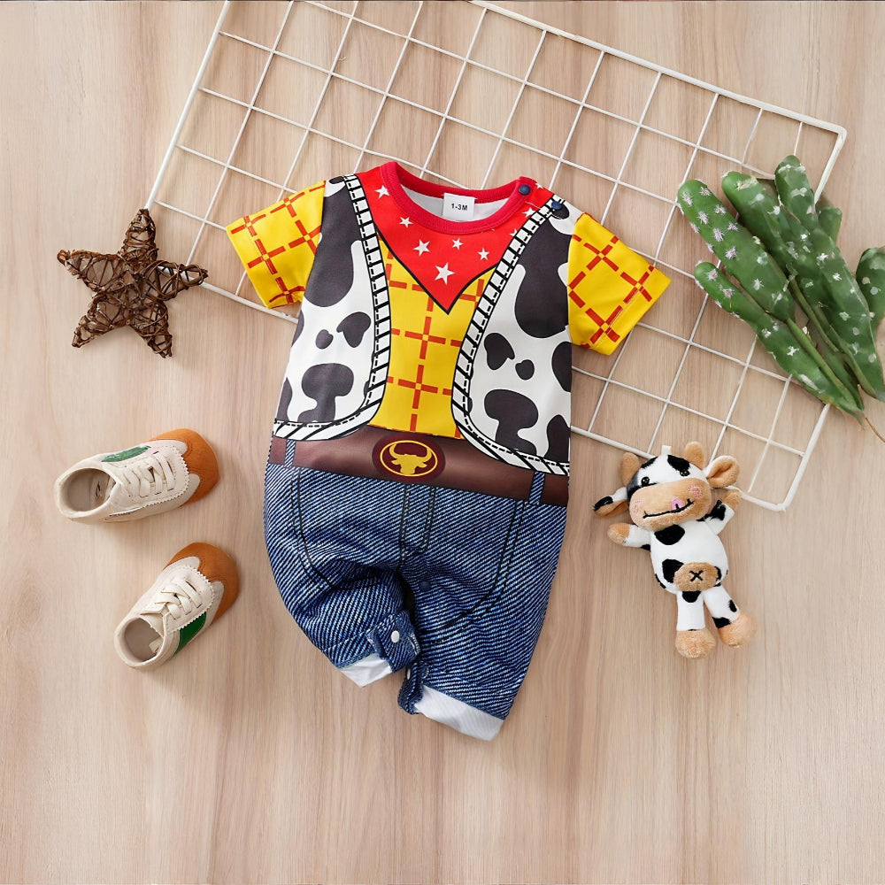 Baby Toy Halloween Costume Cowboy Romper