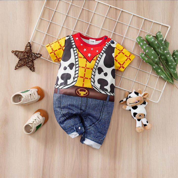 Baby Toy Halloween Costume Cowboy Romper