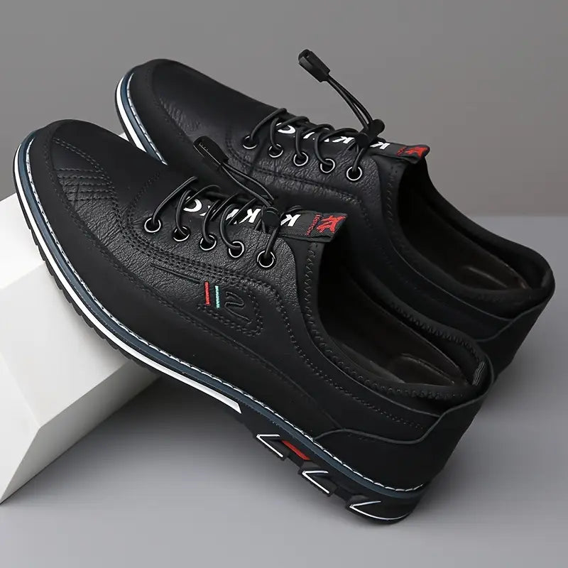 Men's Walking Oxford Shoes | Breathable, Slip On