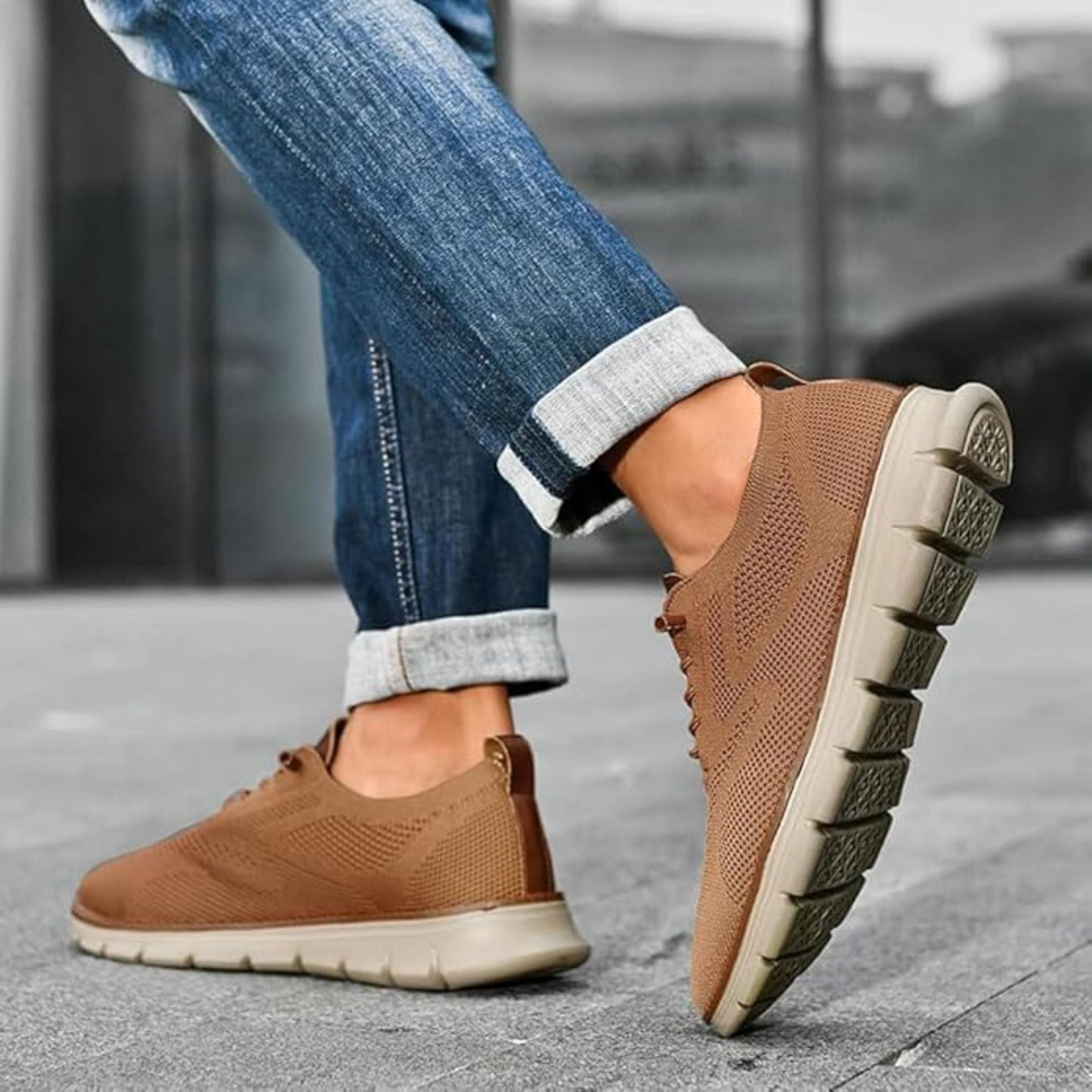 Men’s Breathable Walking Sneakers | Lightweight Trainers