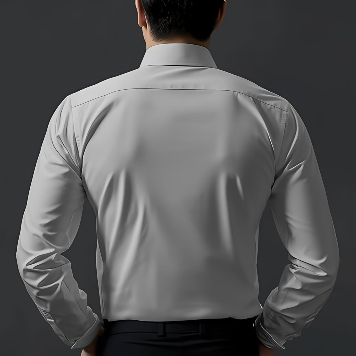 Men's Designer Long Sleeve Shirt | Slim Fit Casual